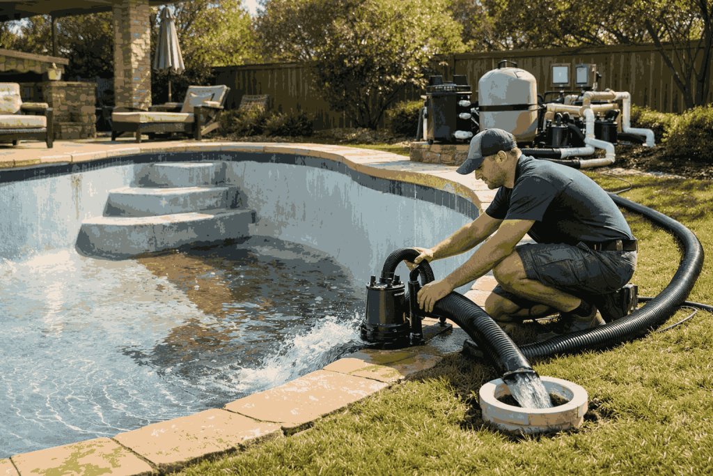 Drain a Pool